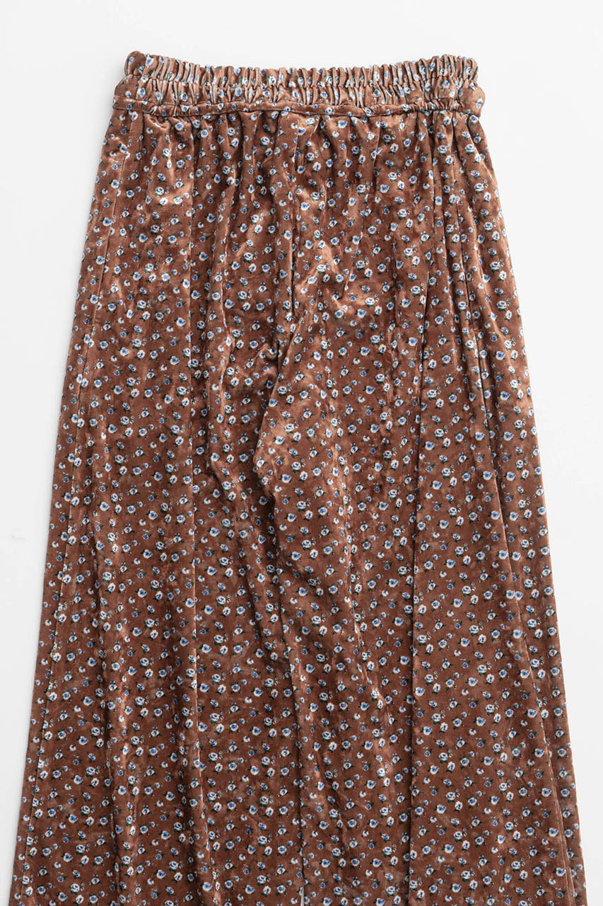 あいみょん着用！メゾンスペシャル✳︎ フラワープリーツイージーパンツ３６サイズ SALE】Floral Pattern Pleated Easy Pants