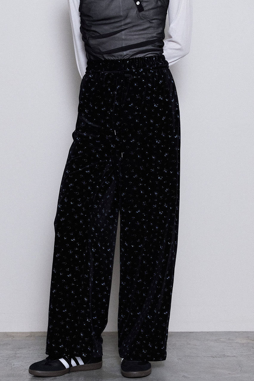 MAISON SPECIAL(メゾンスペシャル)｜Flower Velor Easy Pants
