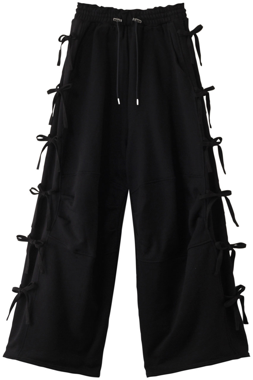 MAISON SPECIAL Side Ribbon Sweatpants/サイドリボンスウェットパンツ (BLK(ブラック), 38) メゾンスペシャル ELLE SHOP MAISON SPECIAL Side Ribbon Sweatpants/サイドリボンスウェットパンツ (BLK(ブラック), 38) メゾンスペシャル ELLE SHOP
