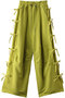 Side Ribbon Sweatpants/サイドリボンスウェットパンツ メゾンスペシャル/MAISON SPECIAL LIME(ライム)