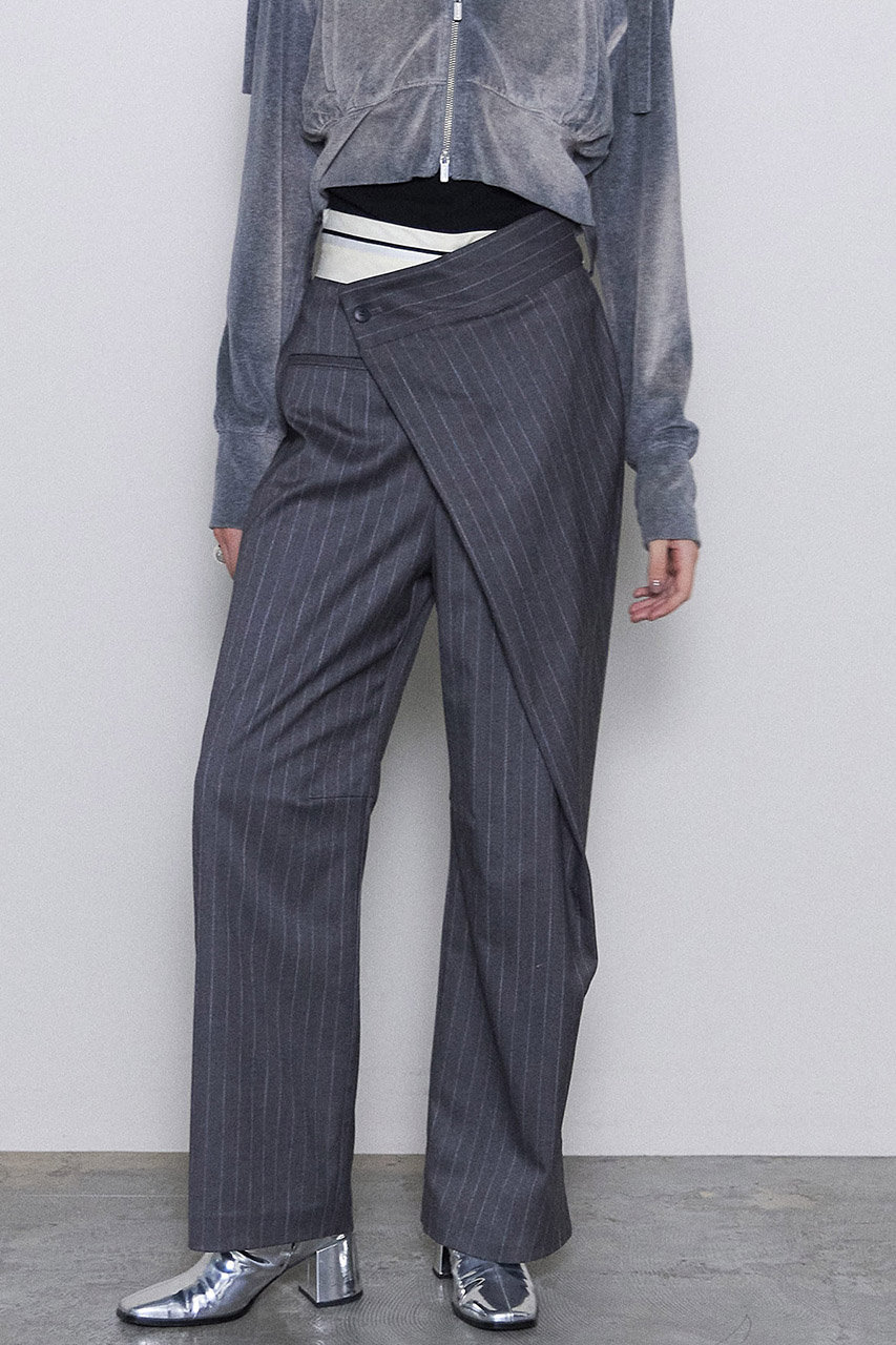 【送料無料】ギャルソン 変形 稀少型アースカラー カーゴパンツ アシンメトリー 送料無料】ギャルソン 変形 稀少型アースカラー カーゴパンツ