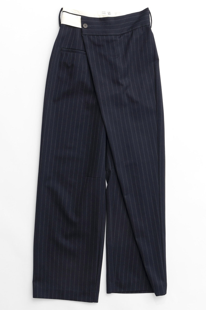 MAISON SPECIAL Asymmetry Cocoon Pants/アシンメトリーコクーンパンツ (NVY(ネイビー), 36) メゾンスペシャル ELLE SHOP MAISON SPECIAL Asymmetry Cocoon Pants/アシンメトリーコクーンパンツ (NVY(ネイビー), 36) メゾンスペシャル ELLE SHOP