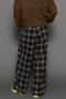 Plaid Pattern Bicolor Denim Pants/チェックバイカラーデニム メゾンスペシャル/MAISON SPECIAL
