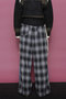 Plaid Pattern Bicolor Denim Pants/チェックバイカラーデニム メゾンスペシャル/MAISON SPECIAL