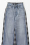 Plaid Pattern Bicolor Denim Pants/チェックバイカラーデニム メゾンスペシャル/MAISON SPECIAL