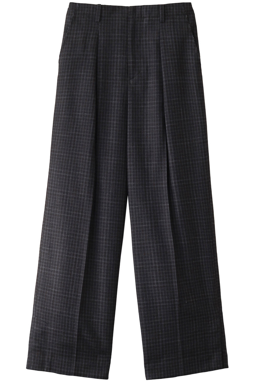 MAISON SPECIAL Saxony Pants/サキソニーパンツ (C.GRY(チャコールグレー), 38) メゾンスペシャル ELLE SHOP MAISON SPECIAL Saxony Pants/サキソニーパンツ (C.GRY(チャコールグレー), 38) メゾンスペシャル ELLE SHOP