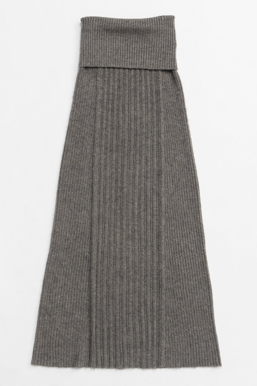 MAISON SPECIAL Knit Maxi Length Skirt/マキシニットスカート (GRY(グレー), 36) メゾンスペシャル ELLE SHOP MAISON SPECIAL Knit Maxi Length Skirt/マキシニットスカート (GRY(グレー), 36) メゾンスペシャル ELLE SHOP