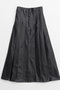 Tack Pleats Vegan Leather Long Skirt/タックプリーツヴィーガンレザーロングスカート メゾンスペシャル/MAISON SPECIAL BLK(ブラック)