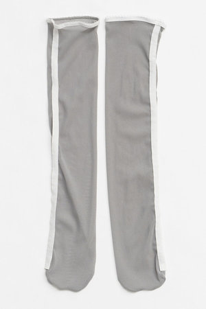 メゾンスペシャル/MAISON SPECIALのSee-through Line Socks/シースルーラインソックス(140700/140701)