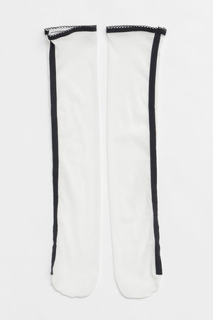 メゾンスペシャル/MAISON SPECIALのSee-through Line Socks/シースルーラインソックス(140700/140701)