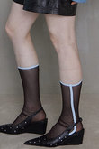 See-through Line Socks/シースルーラインソックス