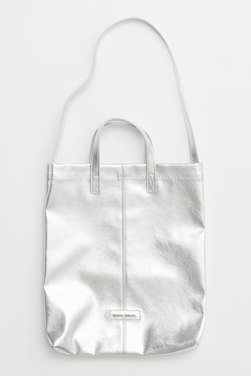 メゾンスペシャル/MAISON SPECIALのLogo Tote Bag/ロゴトートバッグ(SLV(シルバー)/21249615501)