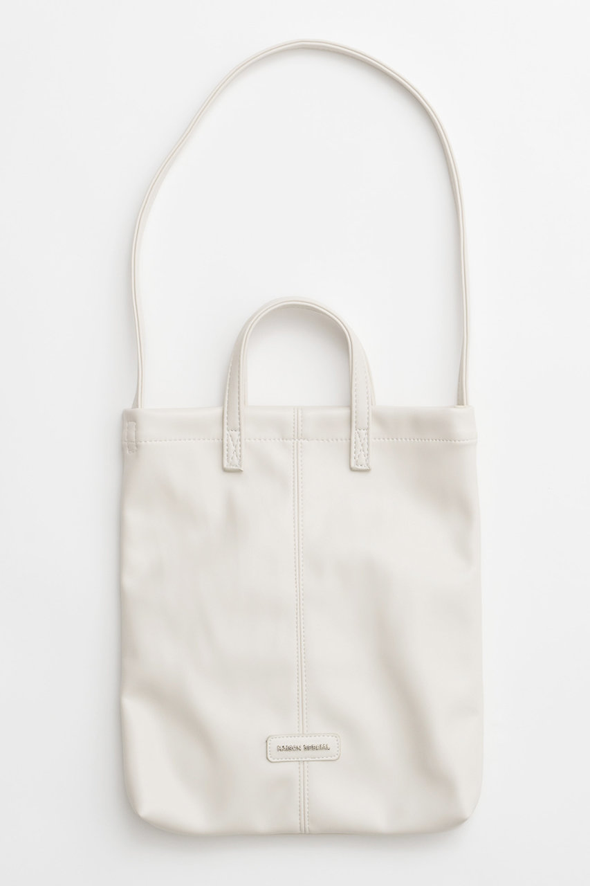 メゾンスペシャル/MAISON SPECIALのLogo Tote Bag/ロゴトートバッグ(O.WHT(オフホワイト)/21249615501)