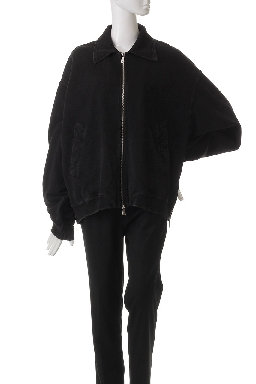 MAISON SPECIAL(メゾンスペシャル)｜【UNISEX】加工裏毛パッカリング衿
