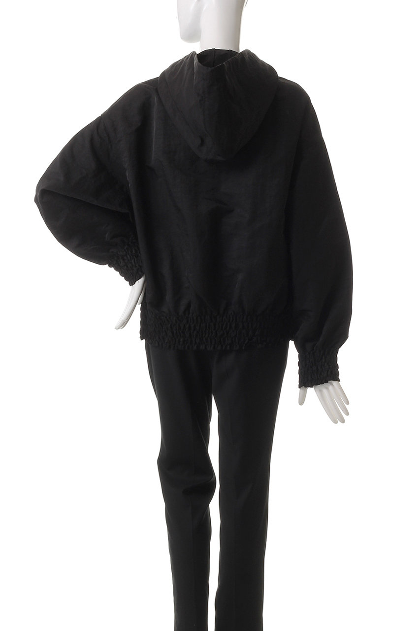 MaisonSpecial 裾シャーリングフードブルゾン 短丈 MAISON SPECIAL(メゾンスペシャル)｜【UNISEX】裾シャーリングフード