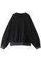 【UNISEX】加工切リ替エ裏毛プルオーバー メゾンスペシャル/MAISON SPECIAL BLK(ブラック)