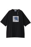 【UNISEX】スクエアハンドプリントTシャツ（small square）