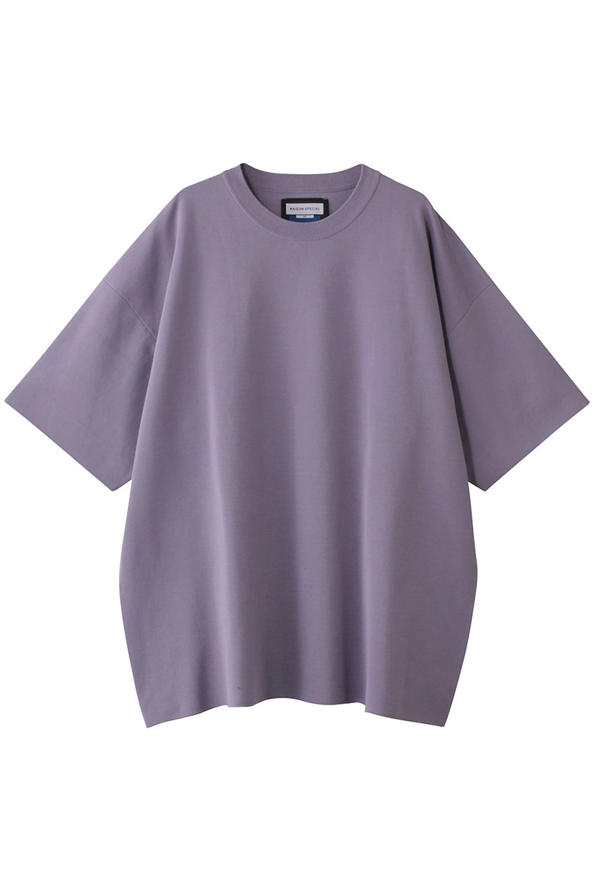 MAISON SPECIAL 【UNISEX】18gauge ウォッシャブルミラノリブS/Sニット (PPL(パープル), 0) メゾンスペシャル ELLE SHOP MAISON SPECIAL 【UNISEX】18gauge ウォッシャブルミラノリブS/Sニット (PPL(パープル), 0) メゾンスペシャル ELLE SHOP