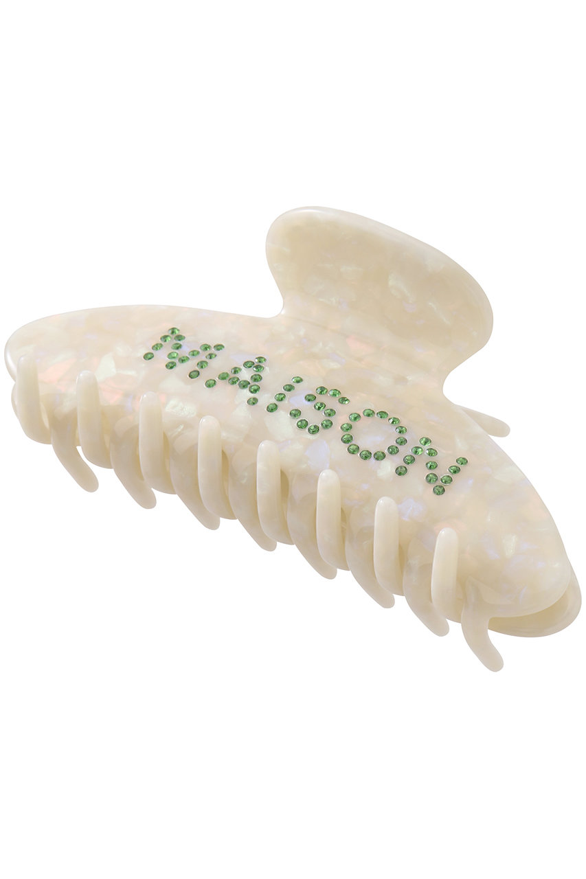 MAISON SPECIAL ロゴヘアクリップ (IVR(アイボリー), FREE) メゾンスペシャル ELLE SHOP MAISON SPECIAL ロゴヘアクリップ (IVR(アイボリー), FREE) メゾンスペシャル ELLE SHOP