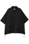 【UNISEX】半袖 カーゴポケット付きシャツ メゾンスペシャル/MAISON SPECIAL BLK(ブラック)