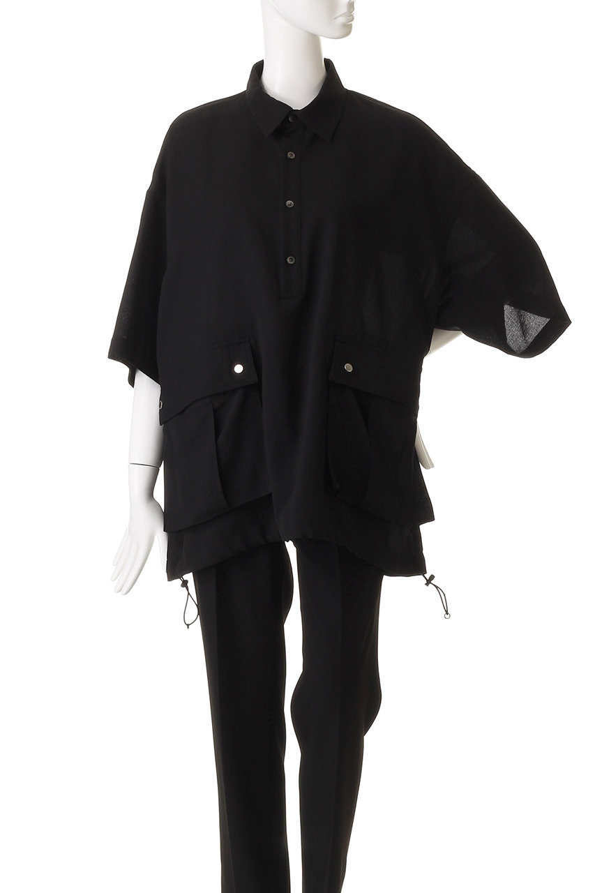 極美品 メゾンスペシャル カーゴポケット 半袖シャツ MAISON SPECIAL(メゾンスペシャル)｜【UNISEX】半袖 カーゴ