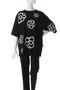 【UNISEX】フラワーハンドプリントS/STシャツ メゾンスペシャル/MAISON SPECIAL