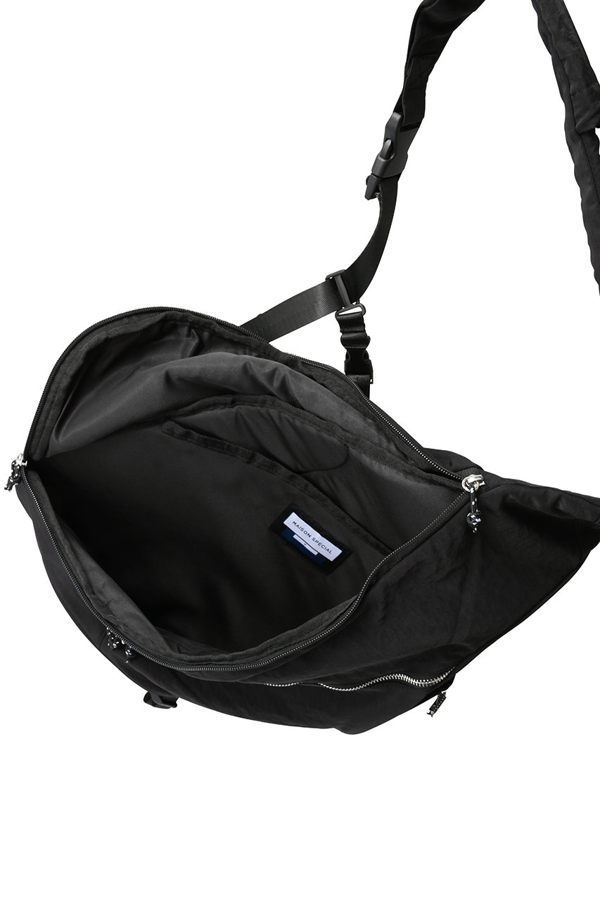 MAISON SPECIAL(メゾンスペシャル)｜スリングバッグ/BLK(ブラック) の