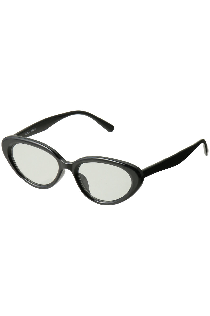 メゾンスペシャル/MAISON SPECIALの【UNISEX】フラットレンズキャッツアイサングラス(GRY(グレー)/11251661220)
