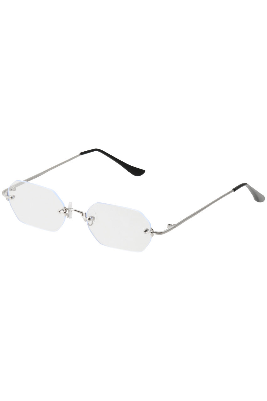 メゾンスペシャル/MAISON SPECIALの【UNISEX】変形スクエアサングラス(CLR(クリア)/11251661221)