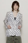 Flower Pattern Sheer Jacket/フラワーシアージャケット