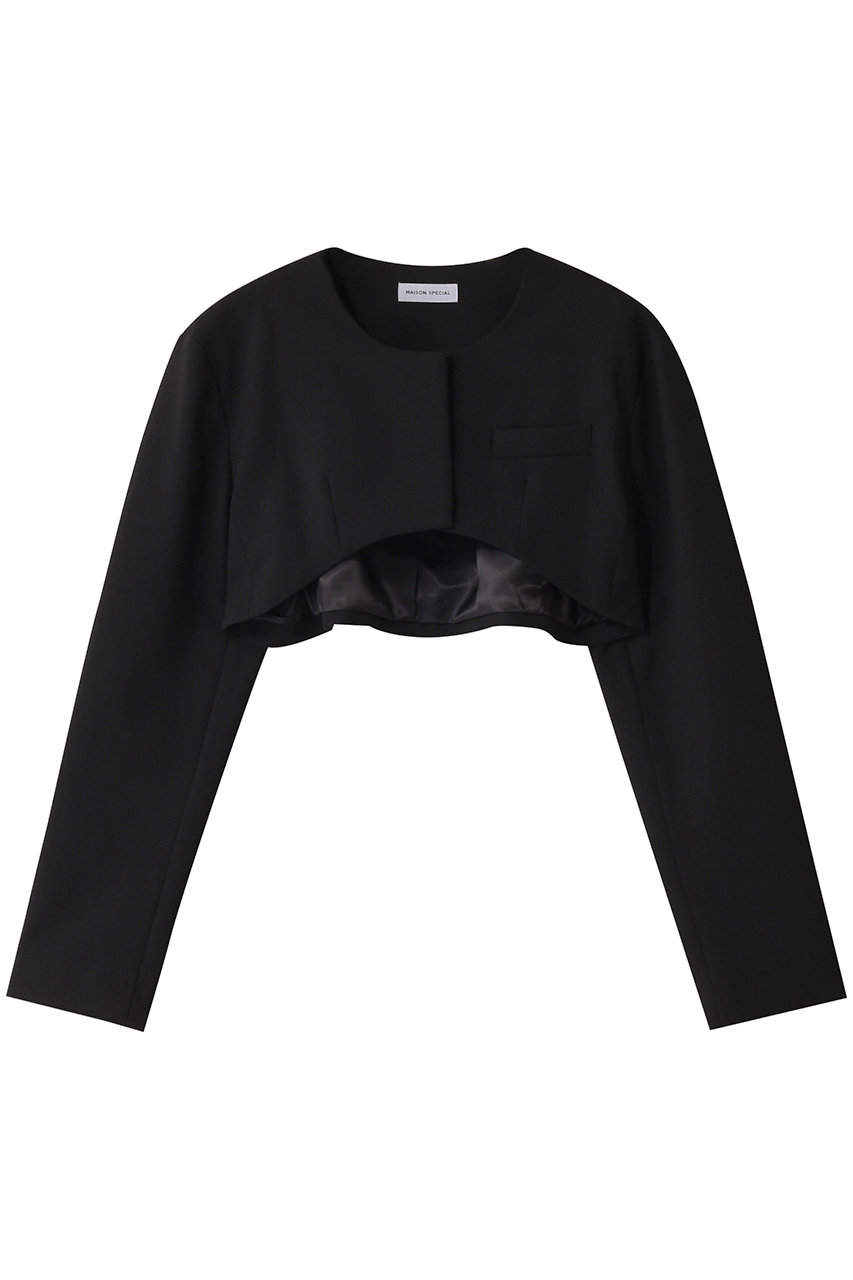 楽天ポイント還元】MAISON SPECIAL Suiting Bolero/スーチング