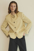 Motif Collarless Jacket/モチーフノーカラージャケット