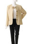Motif Collarless Jacket/モチーフノーカラージャケット メゾンスペシャル/MAISON SPECIAL