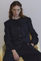 Motif Collarless Jacket/モチーフノーカラージャケット メゾンスペシャル/MAISON SPECIAL