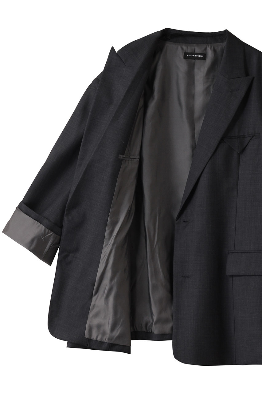MAISON SPECIAL(メゾンスペシャル)｜Oversize Single Jacket/オーバー
