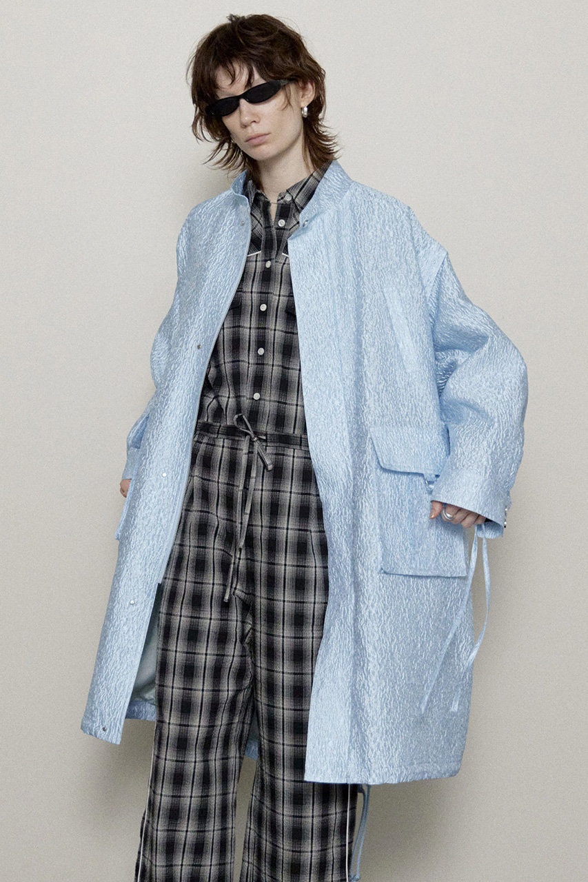 MAISON SPECIAL グレー コート 02 MAISON SPECIAL(メゾンスペシャル)｜2way Floating Jacquard
