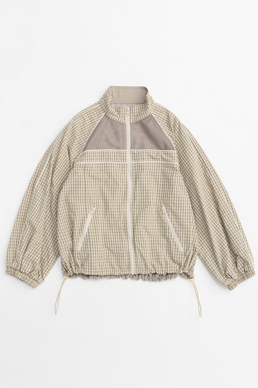 メゾンスペシャル/MAISON SPECIALの【予約販売】Reversible Plaid Pattern Blouson/リバーシブルチェックブルゾン(BGE(ベージュ)/21251215203)