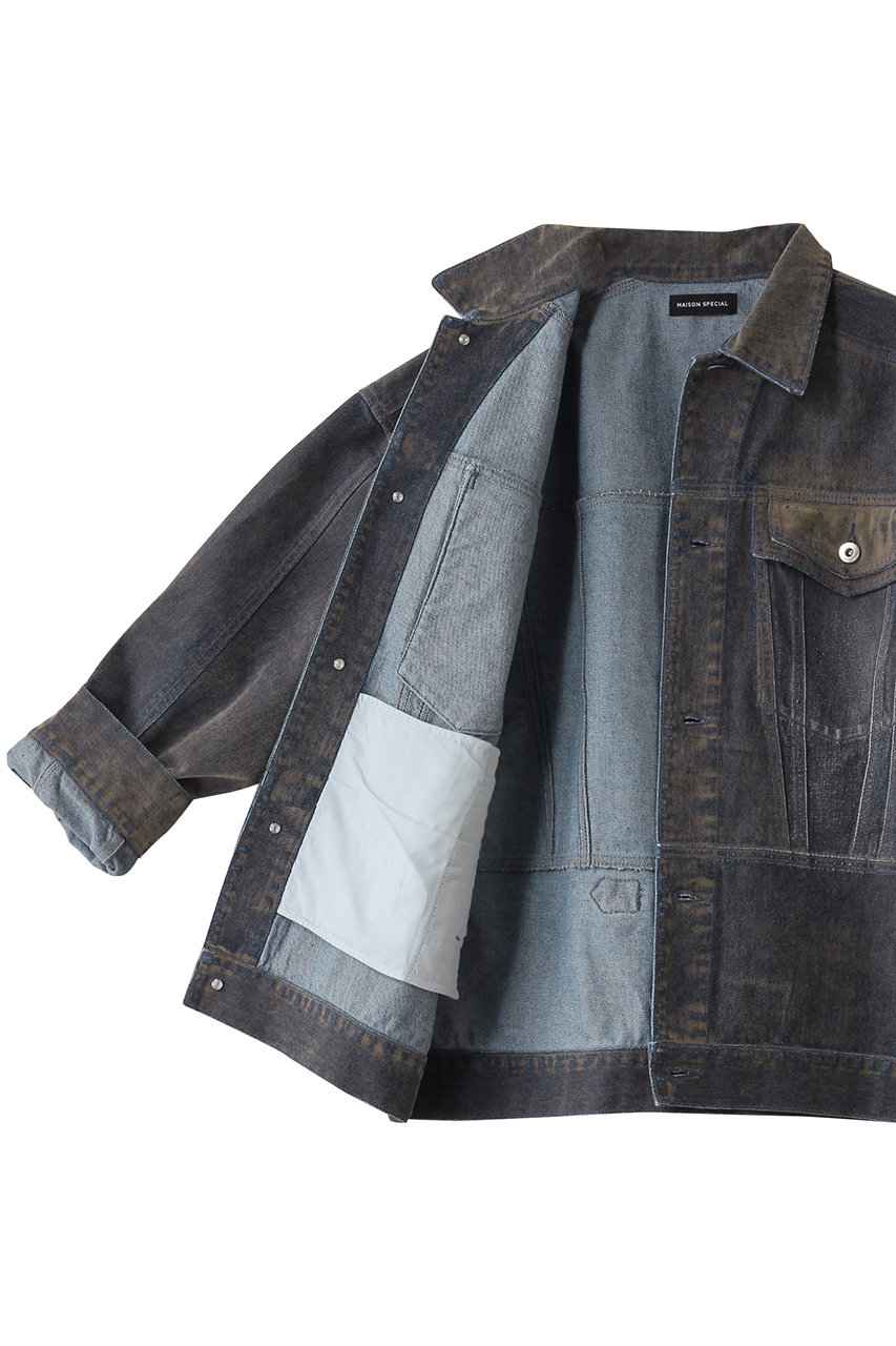 保障できる MAISON Denim Flocking SPECIAL(メゾンスペシャル)｜Oversize ジャケット・アウター
