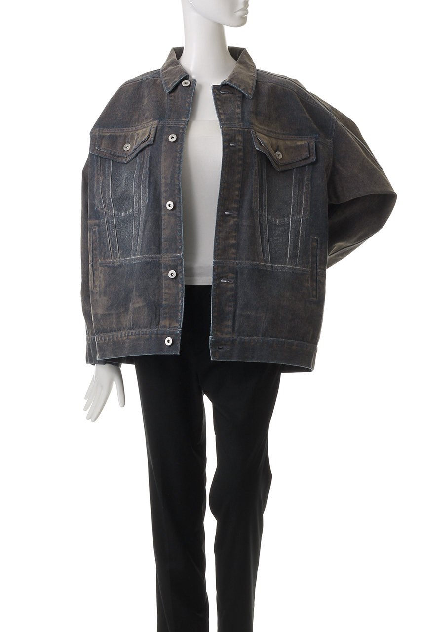 MAISON SPECIAL(メゾンスペシャル)｜Oversize Flocking Denim