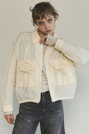 メゾンスペシャル/MAISON SPECIALのRipstop Blouson/リップストップブルゾン(110800/110802)