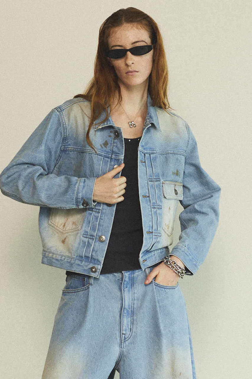 MAISON SPECIAL(メゾンスペシャル)｜Mud Draw Ring Die Denim Jacket