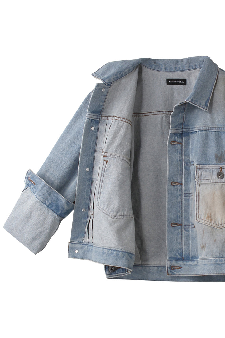MAISON SPECIAL(メゾンスペシャル)｜Mud Draw Ring Die Denim Jacket