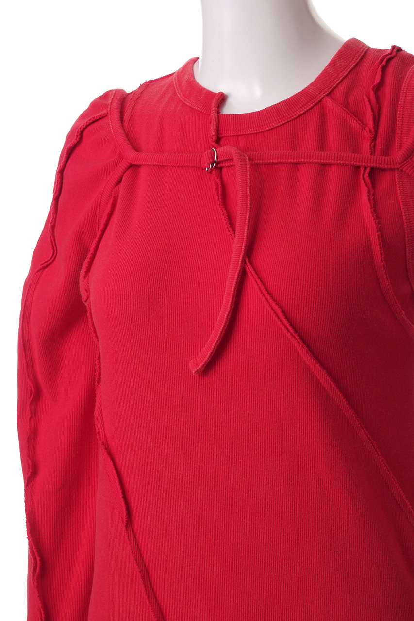 MAISON SPECIAL(メゾンスペシャル)｜Bolero Layered Ribbed Fabric