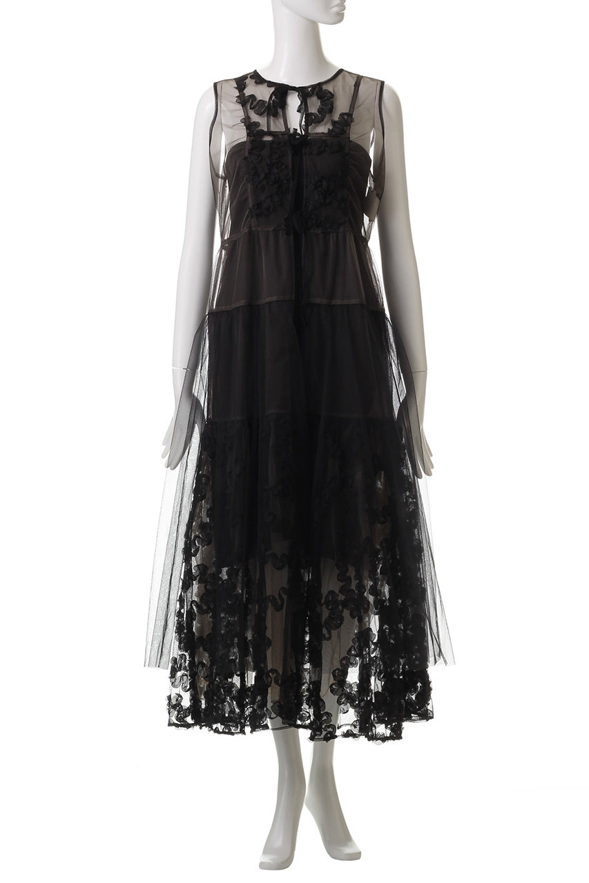 MAISON SPECIAL(メゾンスペシャル)｜2way Tulle Layered Dress