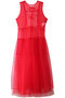 Multiway Tulle Layered Dress/マルチウェイチュールレイヤードワンピース メゾンスペシャル/MAISON SPECIAL RED(レッド)