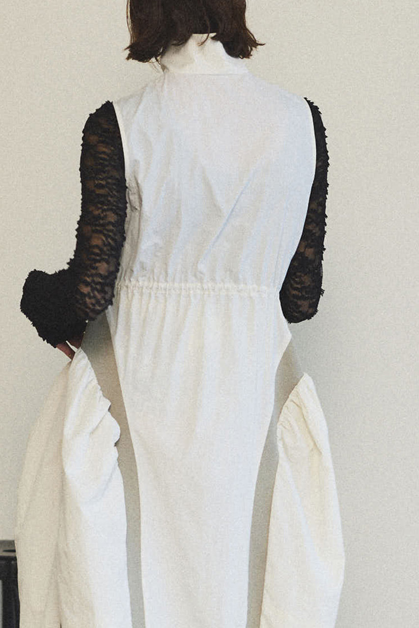 MAISON SPECIAL(メゾンスペシャル)｜Sleeveless Track Jersey Flare