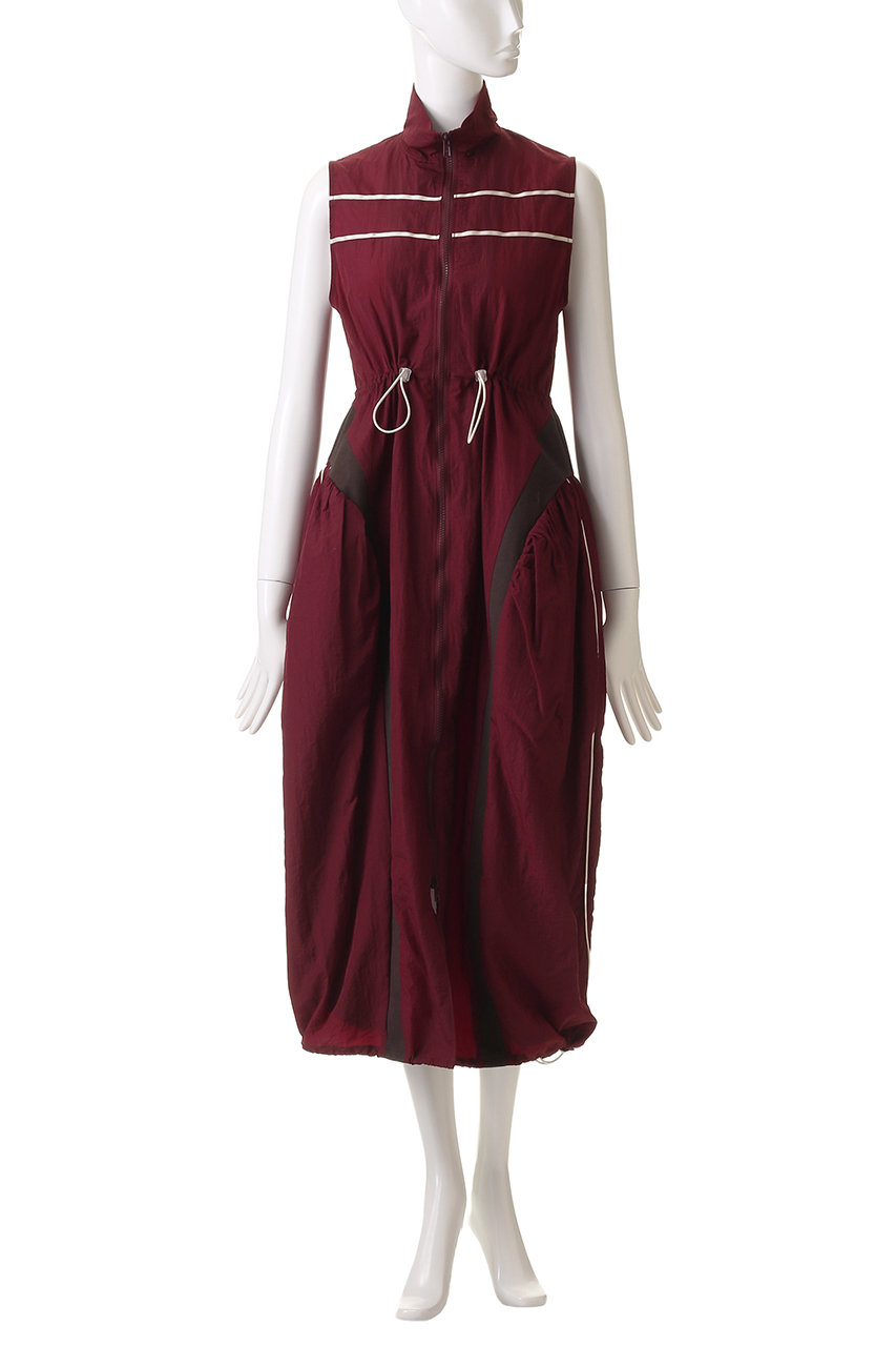 MAISON SPECIAL(メゾンスペシャル)｜Sleeveless Track Jersey Flare