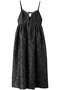 【予約販売】Lame Jacquard Volume Silhouette Dress/ラメジャガードボリュームワンピース メゾンスペシャル/MAISON SPECIAL BLK(ブラック)