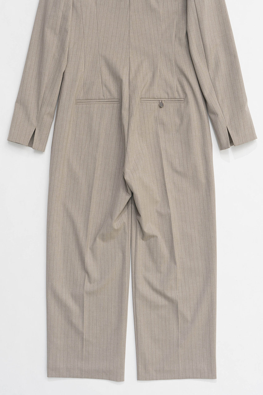 Maison special ノーカラージャケット　サイズ0 MAISON SPECIAL(メゾンスペシャル)｜Collarless Jacket Rompers