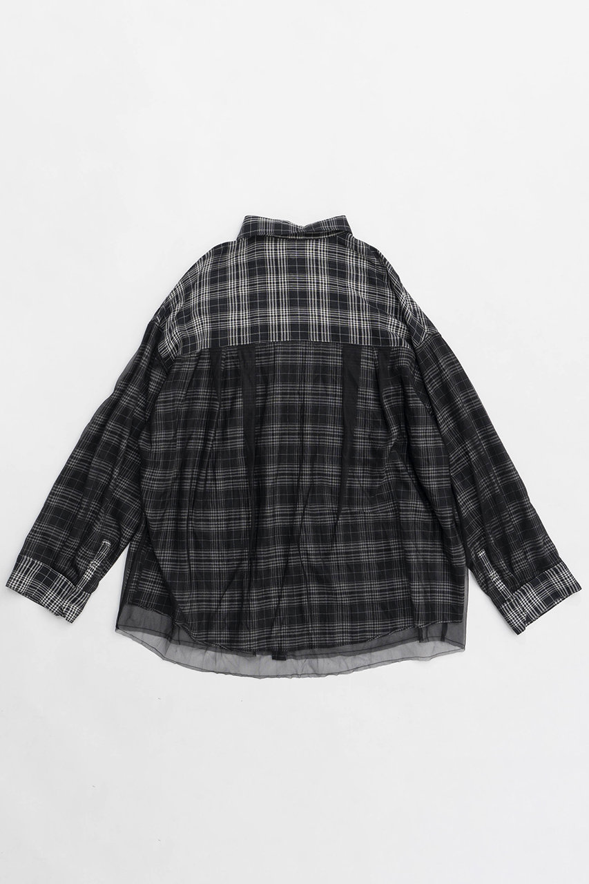 Reversible Voile Shirt/リバーシブルボイルシャツ【MAISON